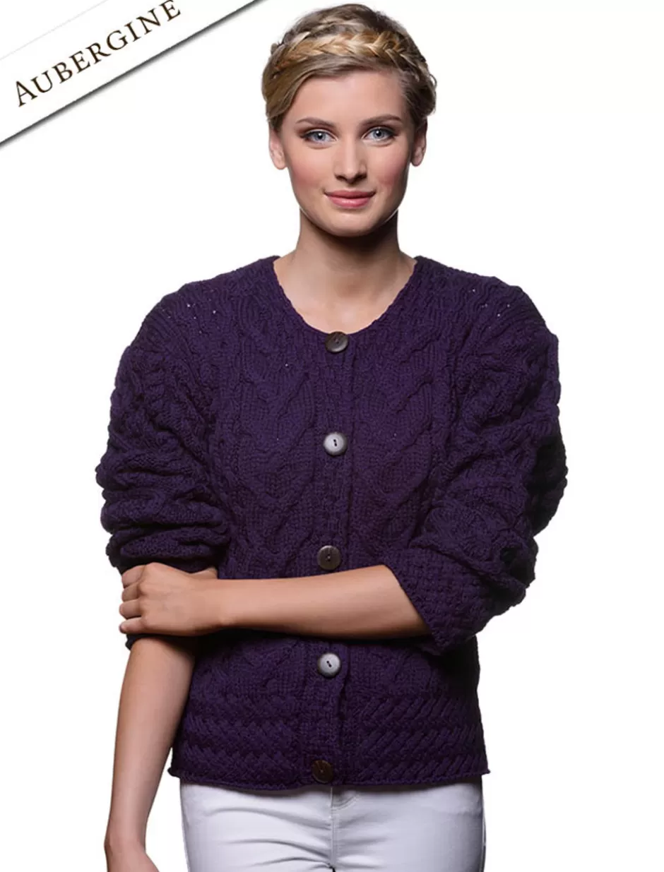 aran_cable_knit_cardigan_2.webp Cardigans, Jackets & Coatigans<Glenaran Aran Cable Knit Cardigan