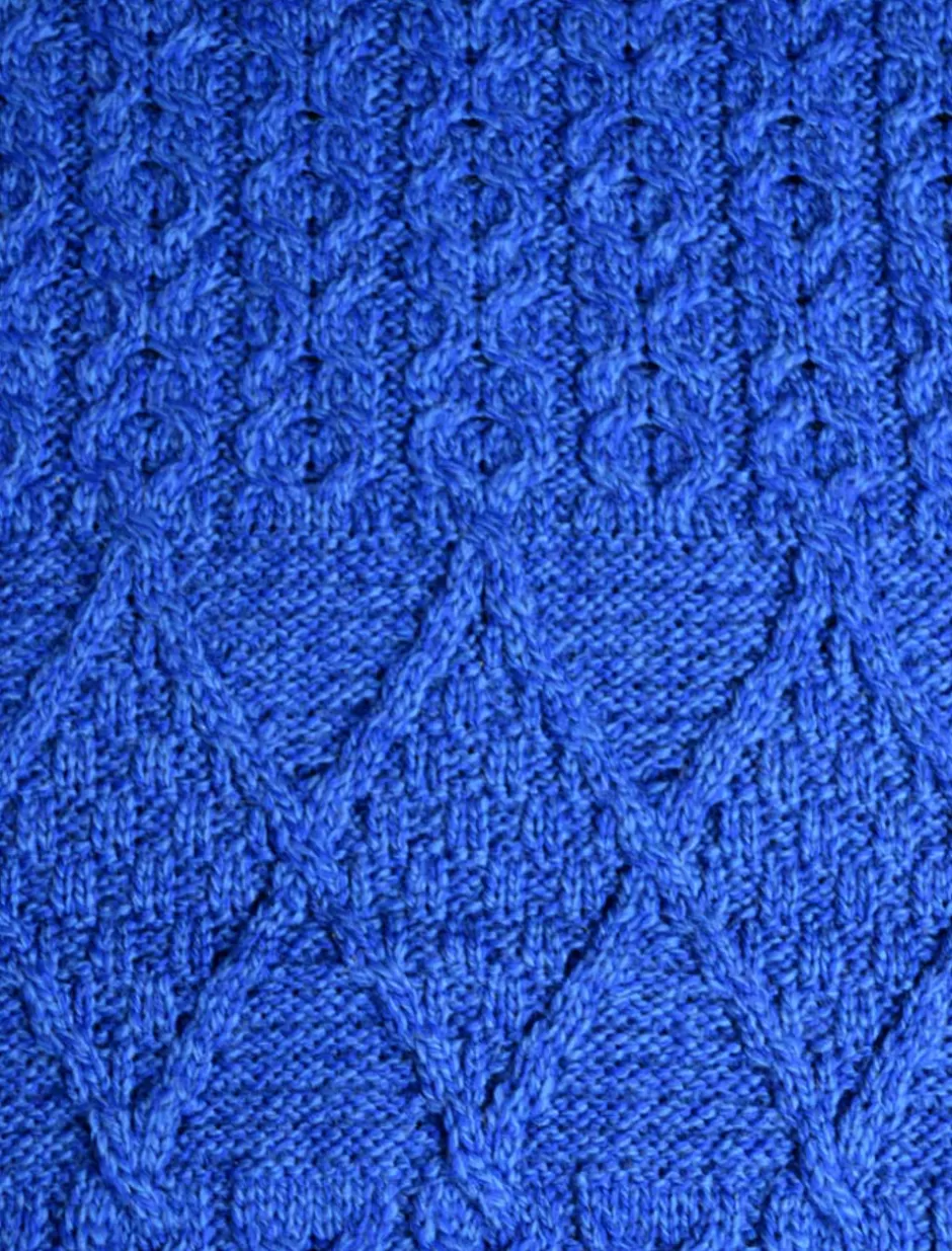 aran_snood_scarf_with_buttons_2.webp Knitted Wool Scarves<Glenaran Aran Snood Scarf with Buttons