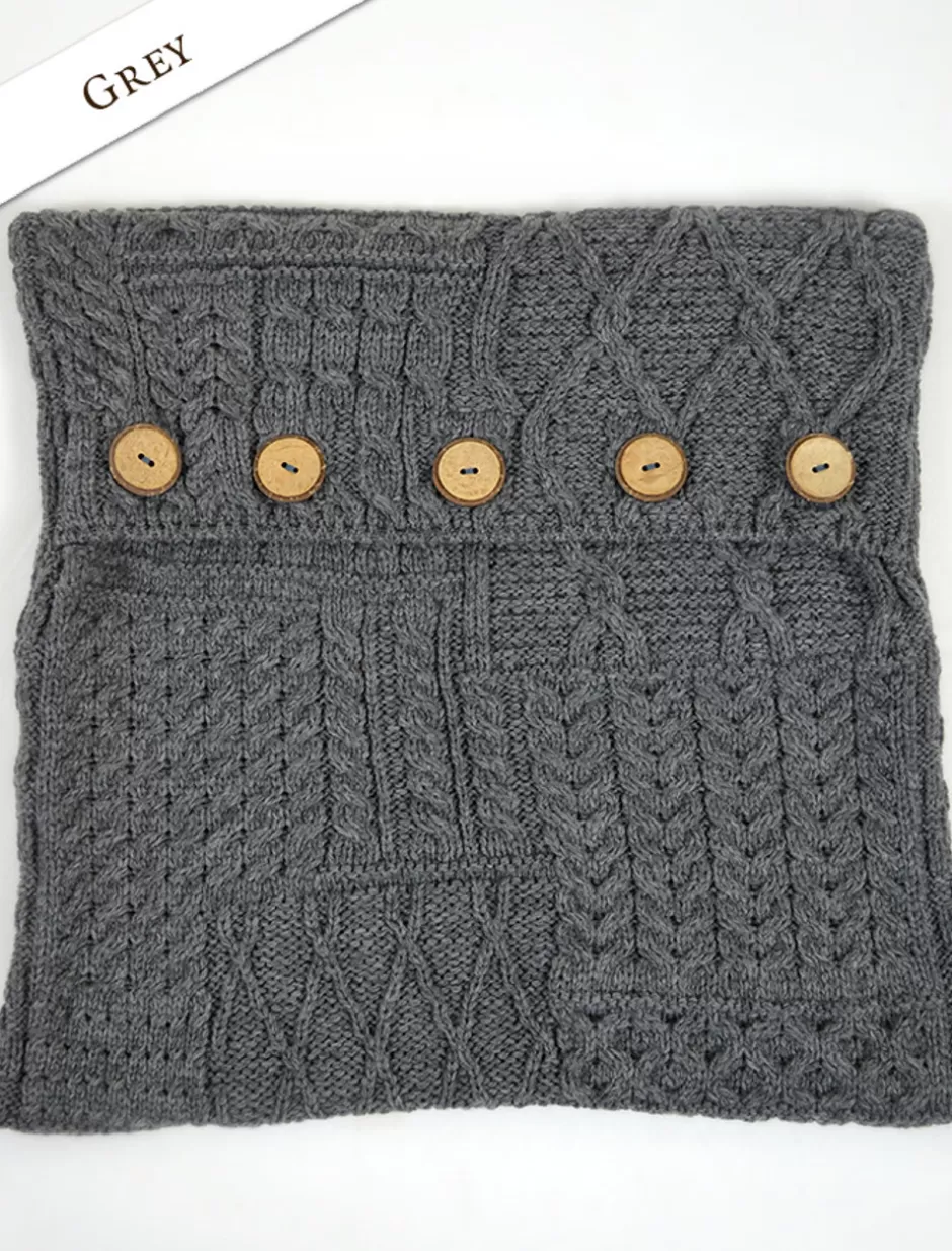 aranknit_cushion_cover_28.webp Aran Design Homeware<Glenaran Aran-Knit Cushion Cover