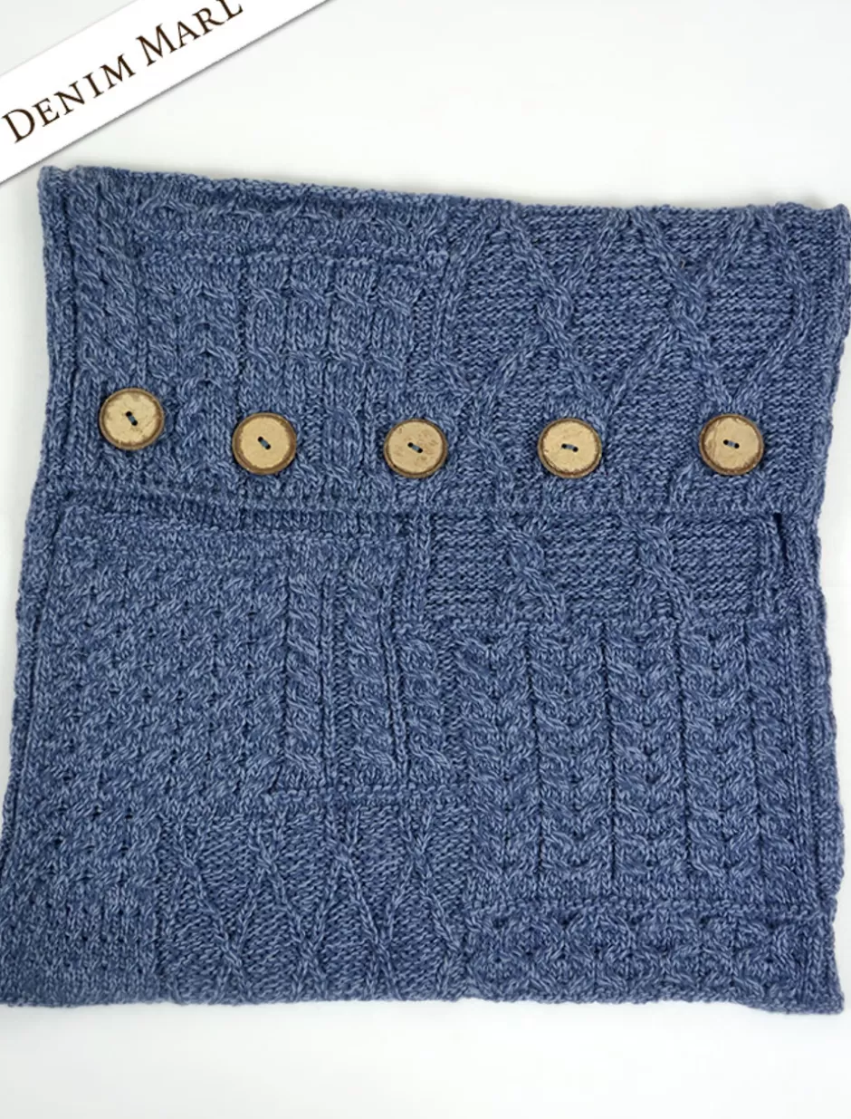 aranknit_cushion_cover_29.webp Aran Design Homeware<Glenaran Aran-Knit Cushion Cover