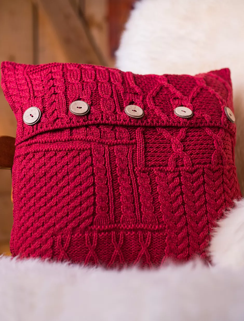 aranknit_cushion_cover_3.webp Aran Design Homeware<Glenaran Aran-Knit Cushion Cover
