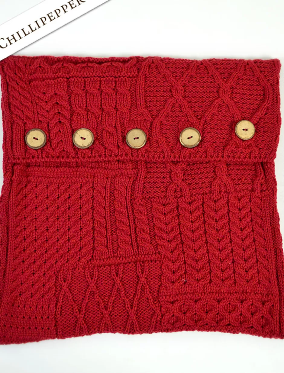 aranknit_cushion_cover_39.webp Aran Design Homeware<Glenaran Aran-Knit Cushion Cover