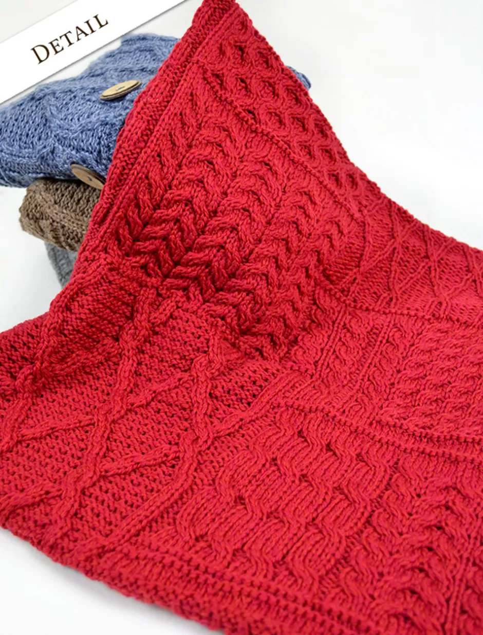 aranknit_cushion_cover_7.webp Aran Design Homeware<Glenaran Aran-Knit Cushion Cover