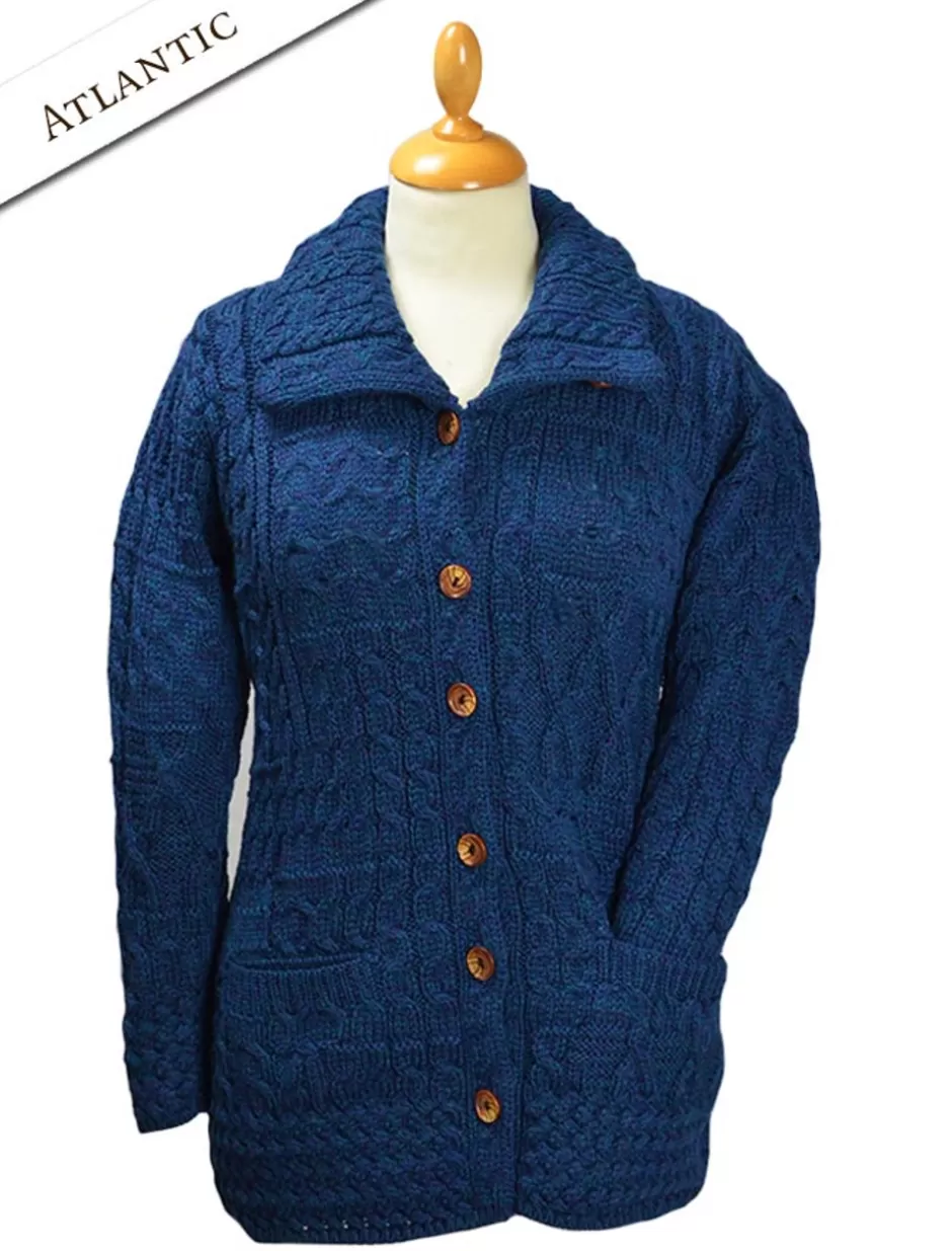 buttondown_patchwork_cardigan_5.webp Cardigans, Jackets & Coatigans<Glenaran Button-Down Patchwork Cardigan