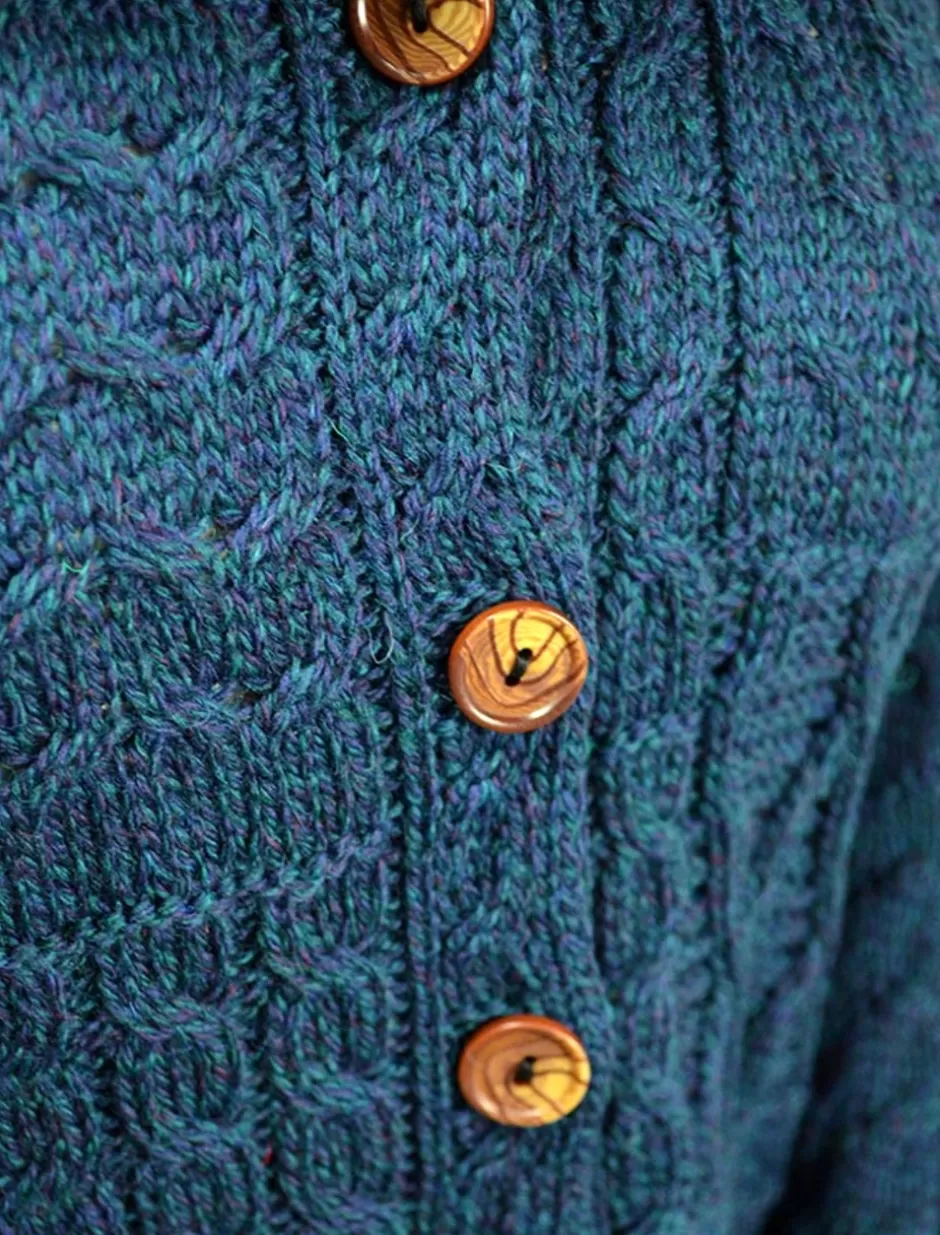 buttondown_patchwork_cardigan_7.webp Cardigans, Jackets & Coatigans<Glenaran Button-Down Patchwork Cardigan