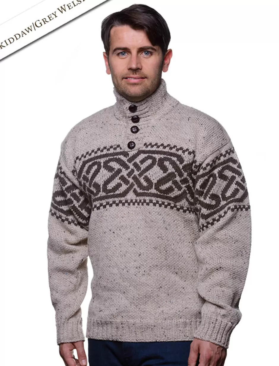 celtic_troyer_sweater_2.webp Sweaters<Glenaran Celtic Troyer Sweater