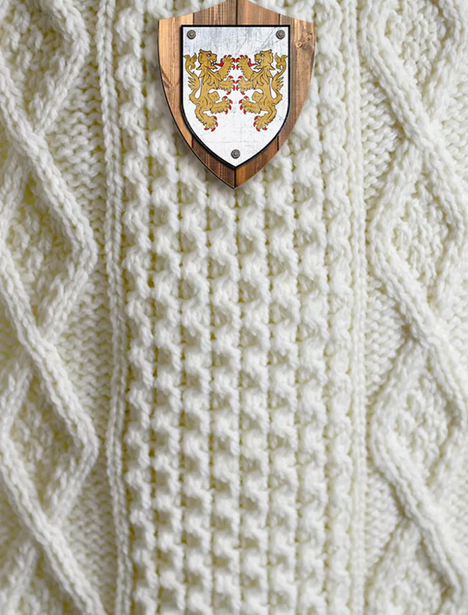 collins_clan_aran_throw_3.webp Clan Throws<Glenaran Collins Clan Aran Throw