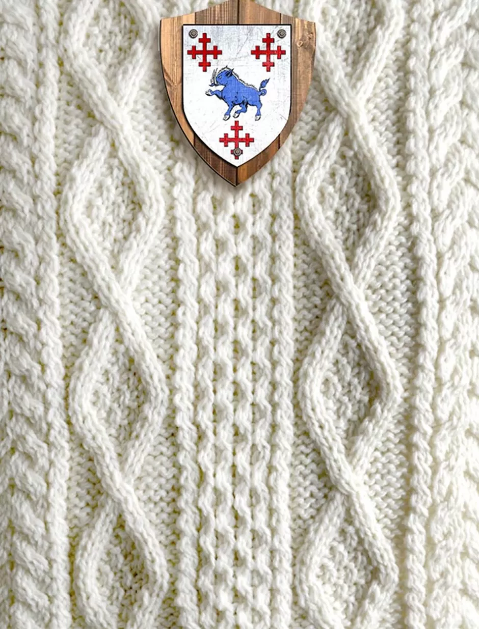 crowley_clan_aran_throw_3.webp Clan Throws<Glenaran Crowley Clan Aran Throw