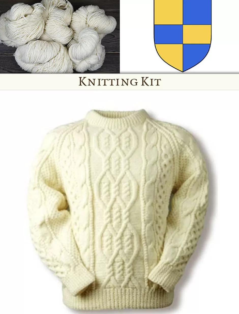 Clan Knitting Patterns And Kits<Glenaran Cusack Knitting Kit