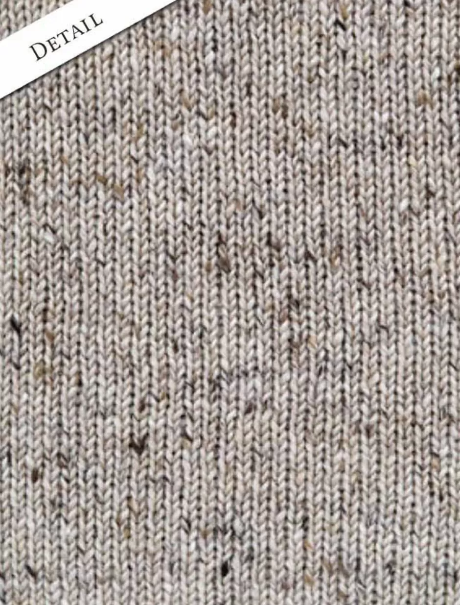 donegal_tweed_half_zip_sweater_5.webp Sweaters<Glenaran Donegal Tweed Half Zip Sweater