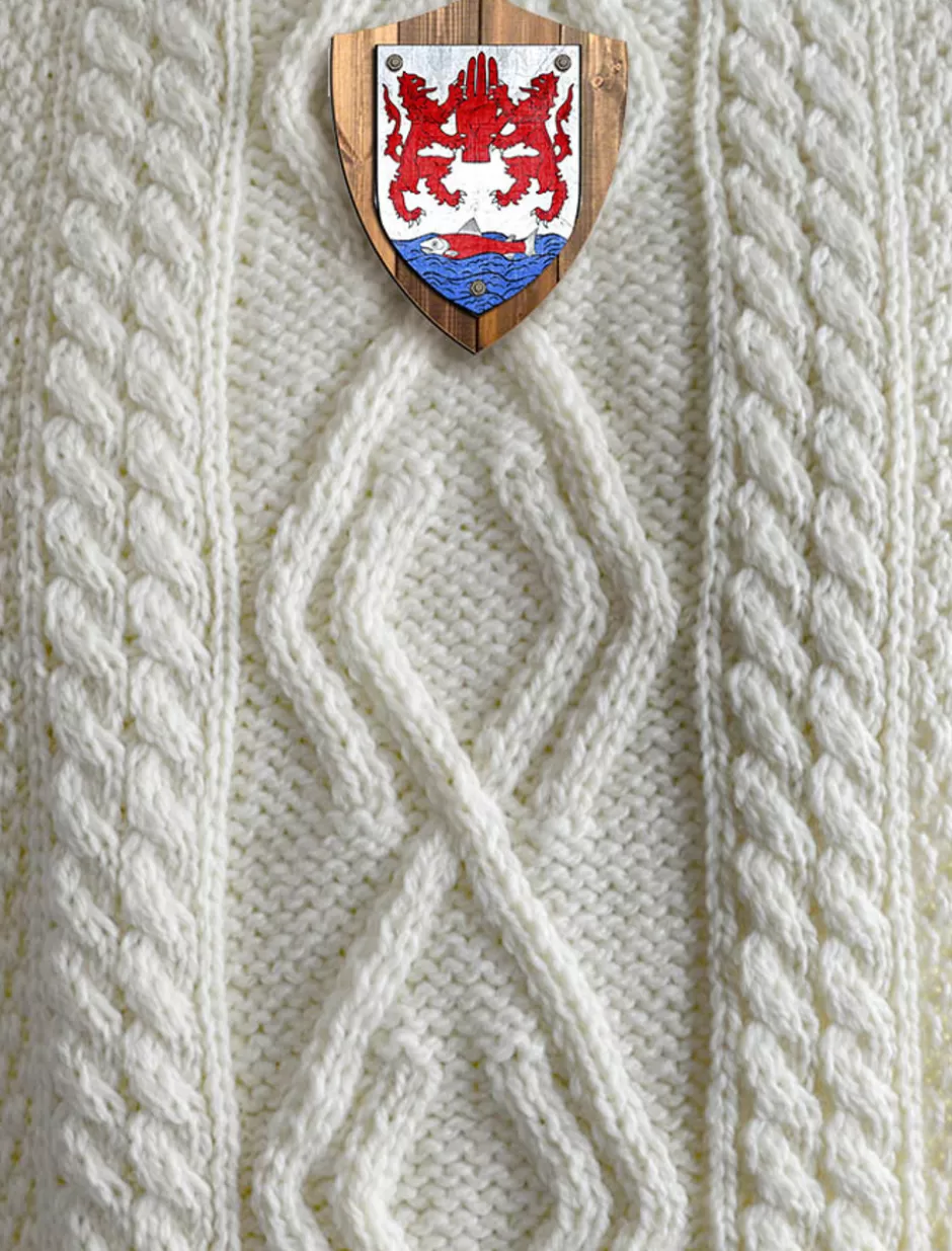 donnelly_clan_aran_throw_2.webp Clan Throws<Glenaran Donnelly Clan Aran Throw