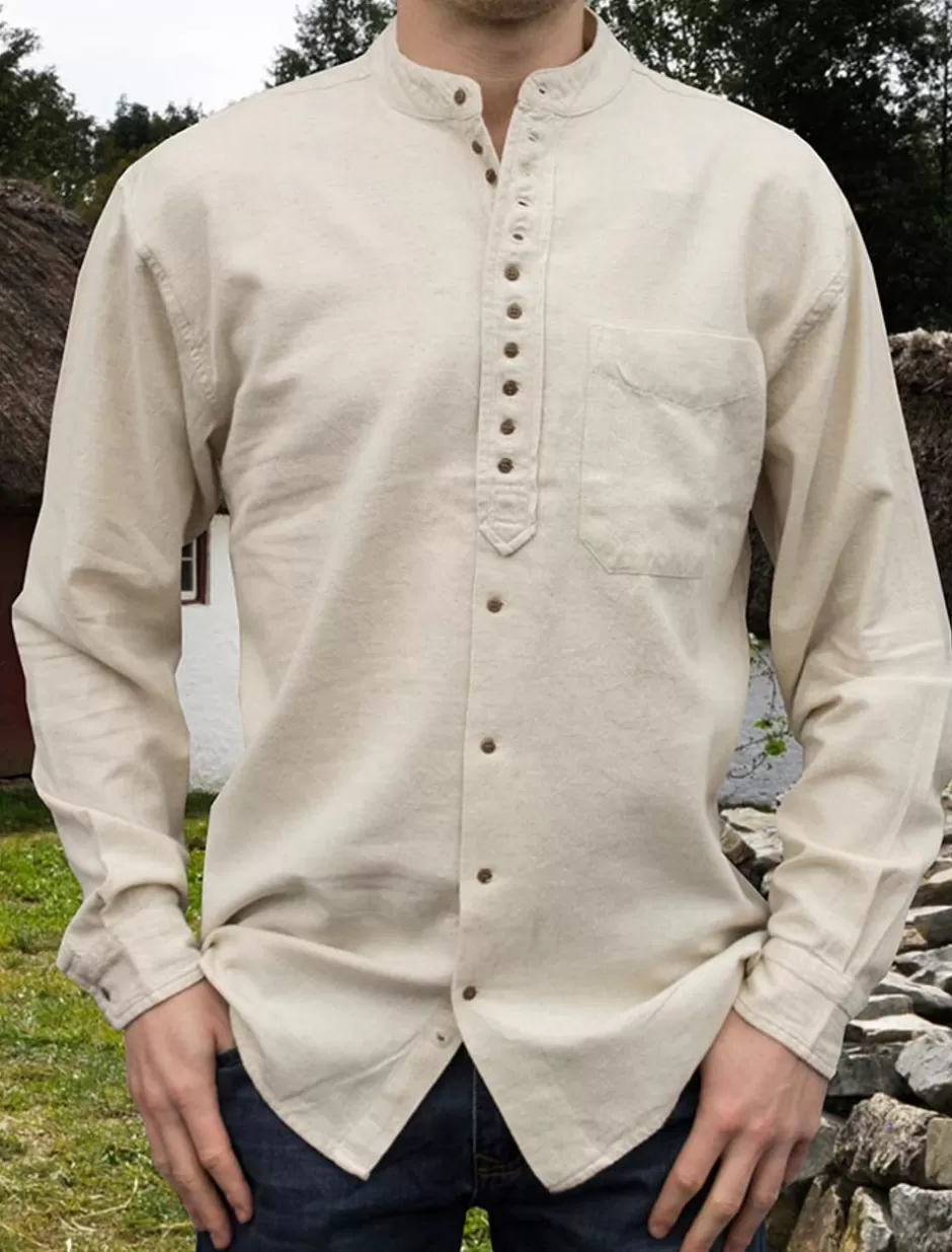 Grandfather Shirts And Waistcoats<Glenaran Grandfather Shirt - Plain