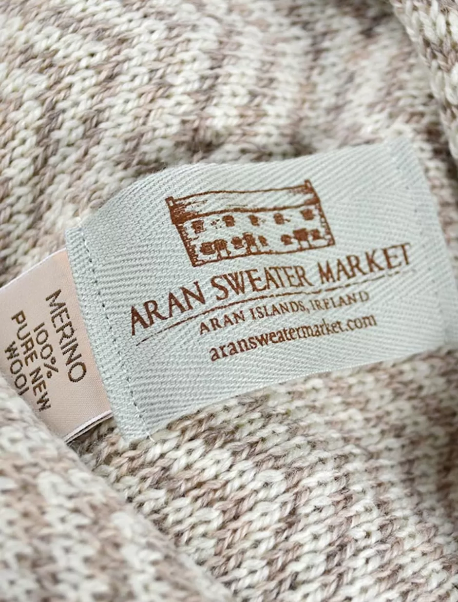 herringbone_merino_poncho_with_button_detail_6.webp Ponchos, Capes & Shawls<Glenaran Herringbone Merino Poncho with Button Detail