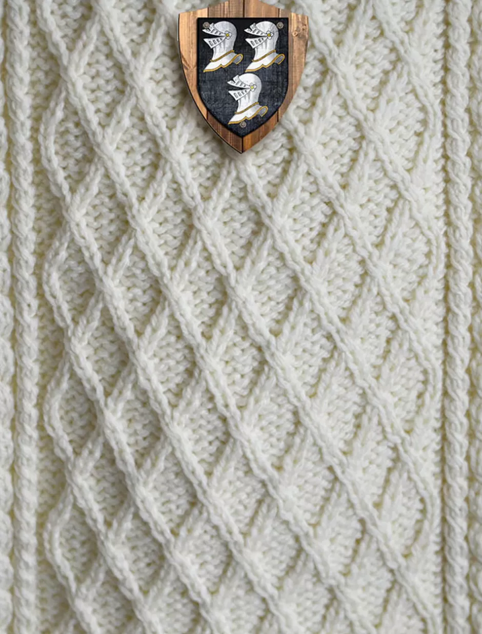 kennedy_clan_aran_throw_3.webp Clan Throws<Glenaran Kennedy Clan Aran Throw