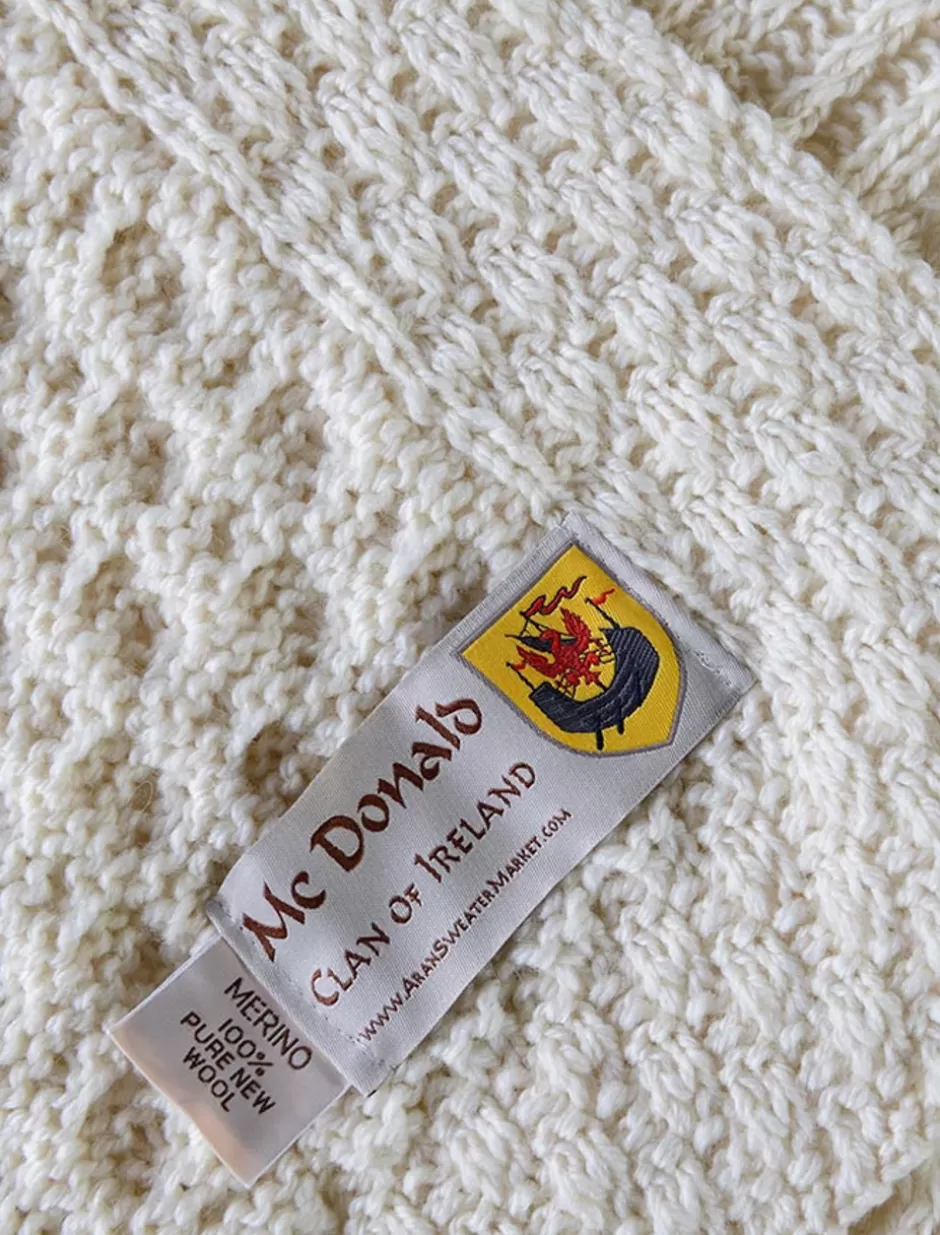 mc_donald_clan_aran_throw_2.webp Clan Throws<Glenaran Mc Donald Clan Aran Throw