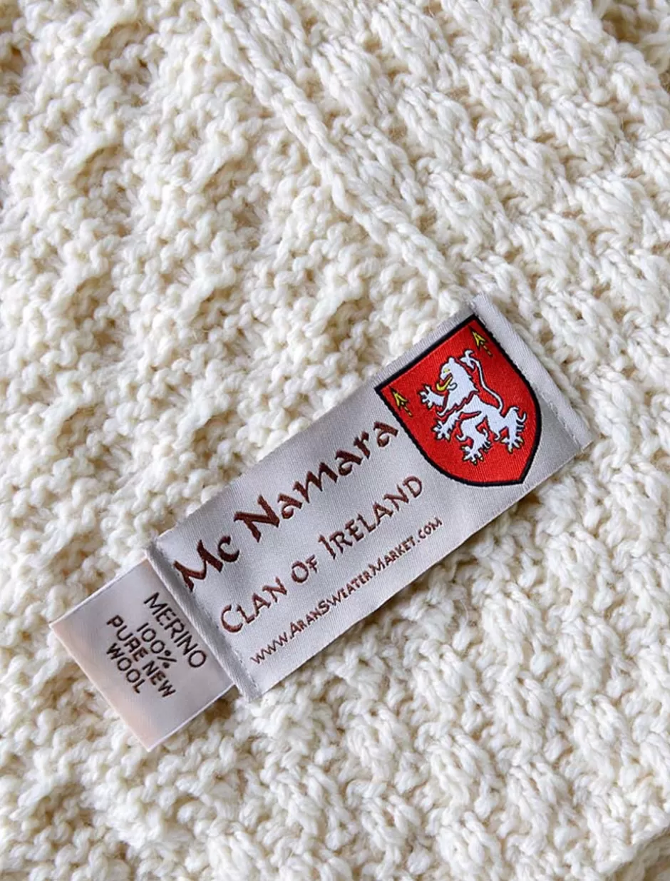 mc_namara_clan_aran_throw_2.webp Clan Throws<Glenaran Mc Namara Clan Aran Throw