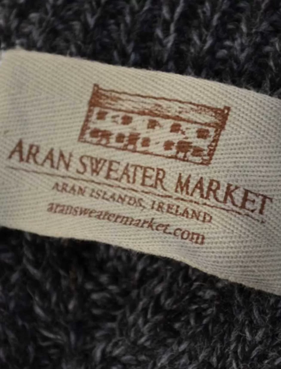 mens_crew_neck_guernsey_sweater_6.webp Sweaters<Glenaran Mens Crew Neck Guernsey Sweater