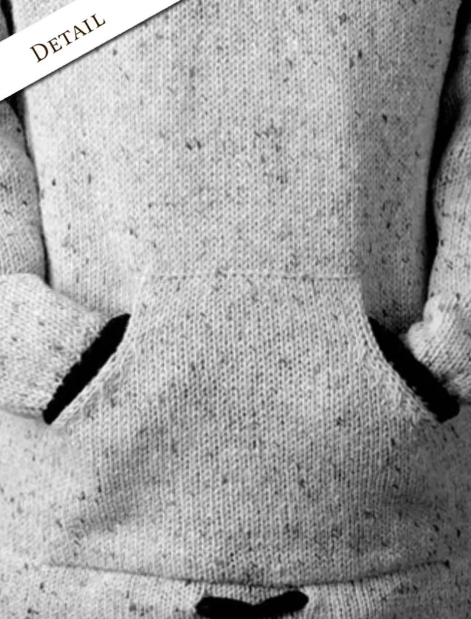 mens_wool_hoodie_with_pouch_pocket_7.webp Sweaters<Glenaran Men's Wool Hoodie with Pouch Pocket