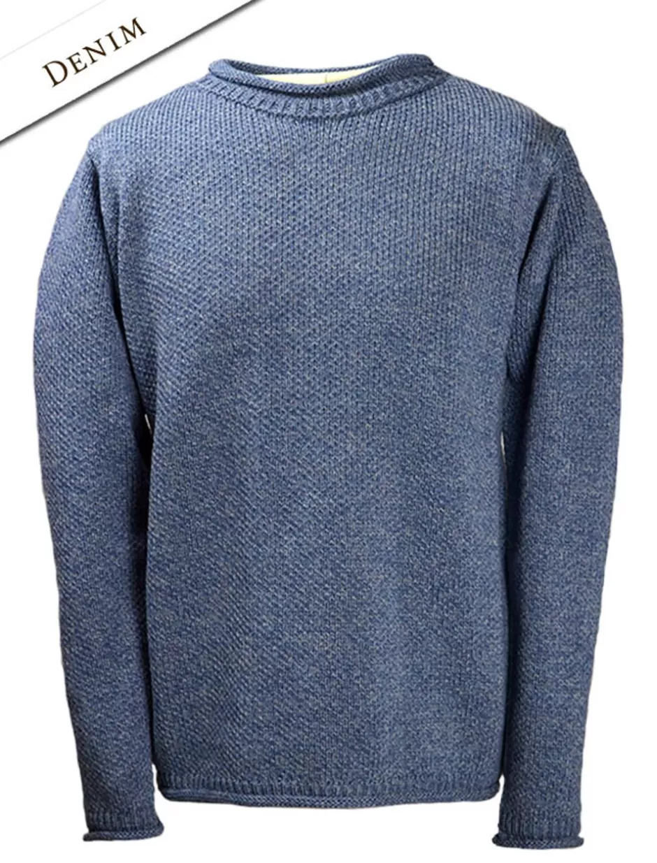 merino_roll_neck_sweater_7.webp Sweaters<Glenaran Merino Roll Neck Sweater
