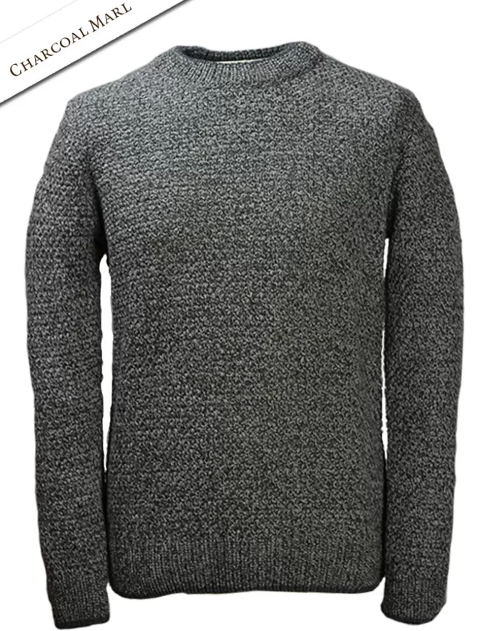 merino_textured_crew_neck_sweater_4.webp Sweaters<Glenaran Merino Textured Crew Neck Sweater