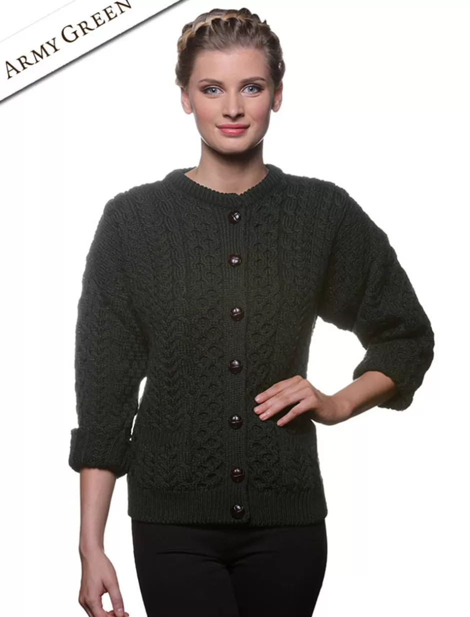 merino_wool_aran_lumber_jacket_12.webp Cardigans, Jackets & Coatigans<Glenaran Merino Wool Aran Lumber Jacket