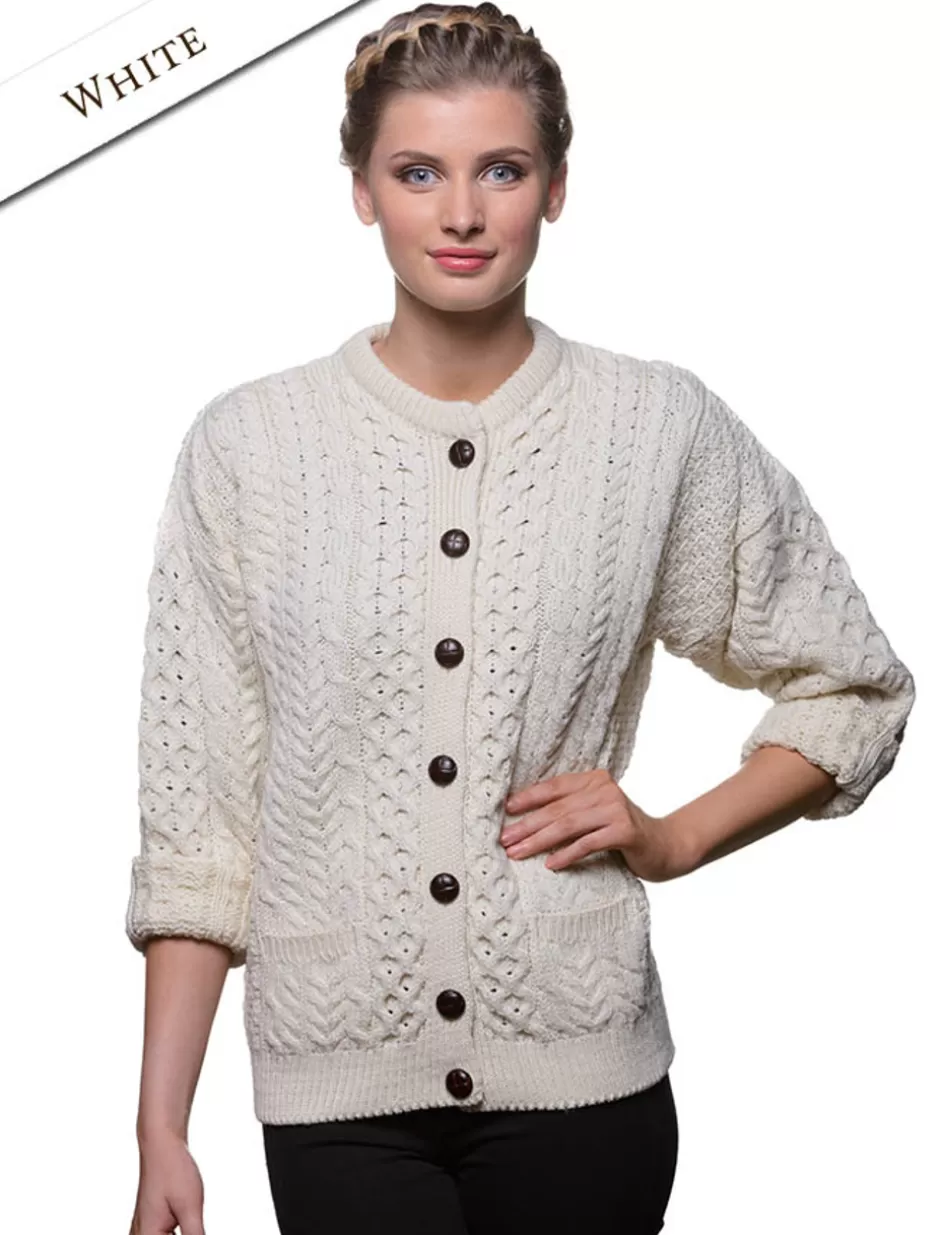 merino_wool_aran_lumber_jacket_3.webp Cardigans, Jackets & Coatigans<Glenaran Merino Wool Aran Lumber Jacket