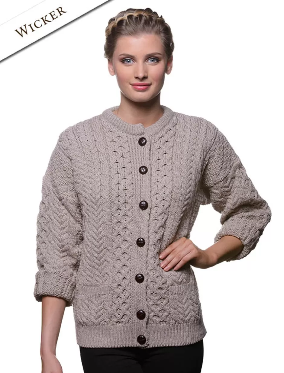 merino_wool_aran_lumber_jacket_4.webp Cardigans, Jackets & Coatigans<Glenaran Merino Wool Aran Lumber Jacket