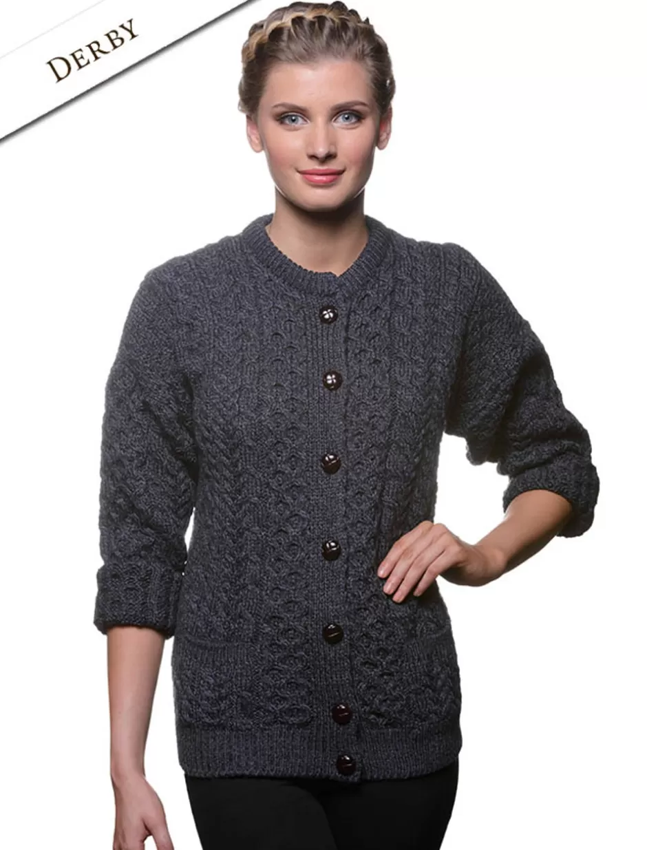 merino_wool_aran_lumber_jacket_8.webp Cardigans, Jackets & Coatigans<Glenaran Merino Wool Aran Lumber Jacket