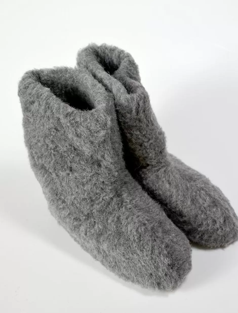 merino_wool_booties_4.webp Irish Wool Socks & Slippers<Glenaran Merino Wool Booties