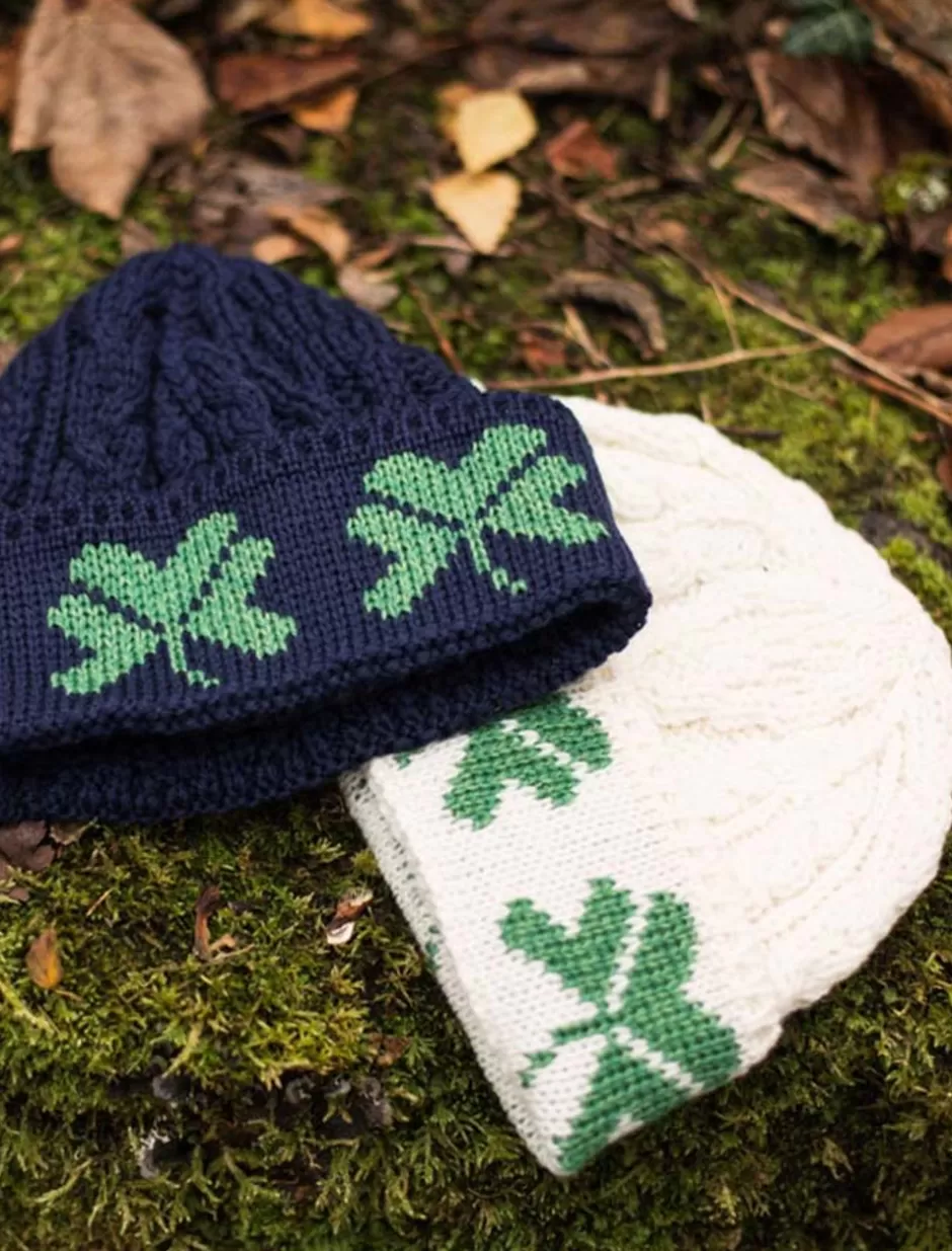 Caps & Hats | Irish Wool Hats<Glenaran Merino Wool Shamrock Hat