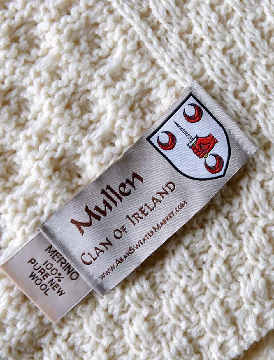 mullen_clan_aran_throw_2.webp Clan Throws<Glenaran Mullen Clan Aran Throw