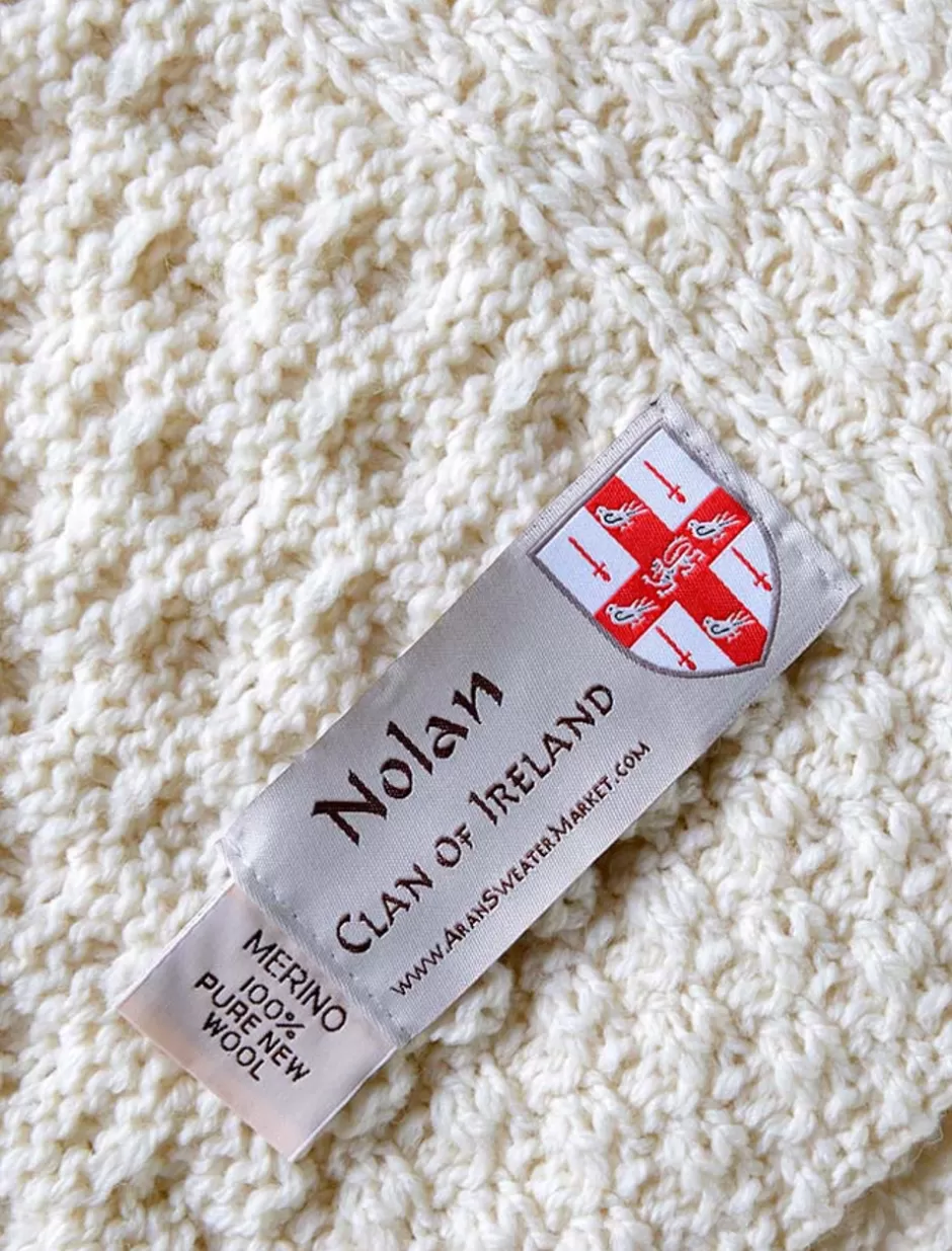 nolan_clan_aran_throw_2.webp Clan Throws<Glenaran Nolan Clan Aran Throw