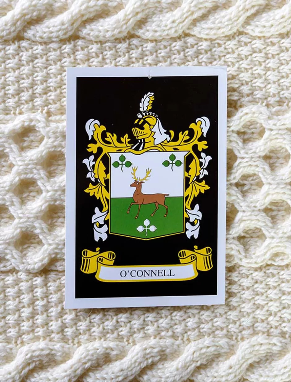 Clan Throws<Glenaran O'Connell Clan Aran Throw