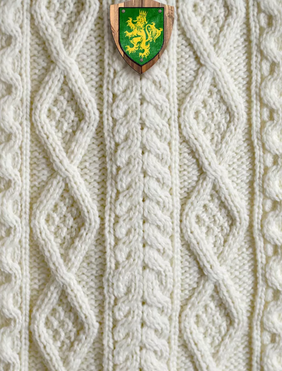 oconnor_clan_aran_throw_3.webp Clan Throws<Glenaran O'Connor Clan Aran Throw