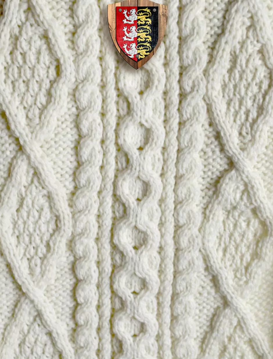 ogrady_clan_aran_throw_3.webp Clan Throws<Glenaran O'Grady Clan Aran Throw