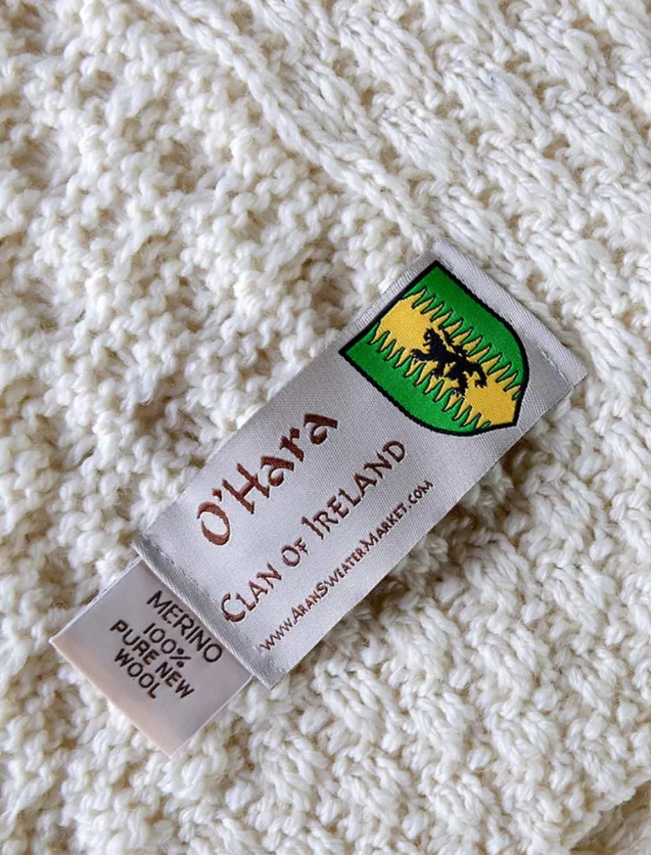 ohara_clan_aran_throw_2.webp Clan Throws<Glenaran O'Hara Clan Aran Throw