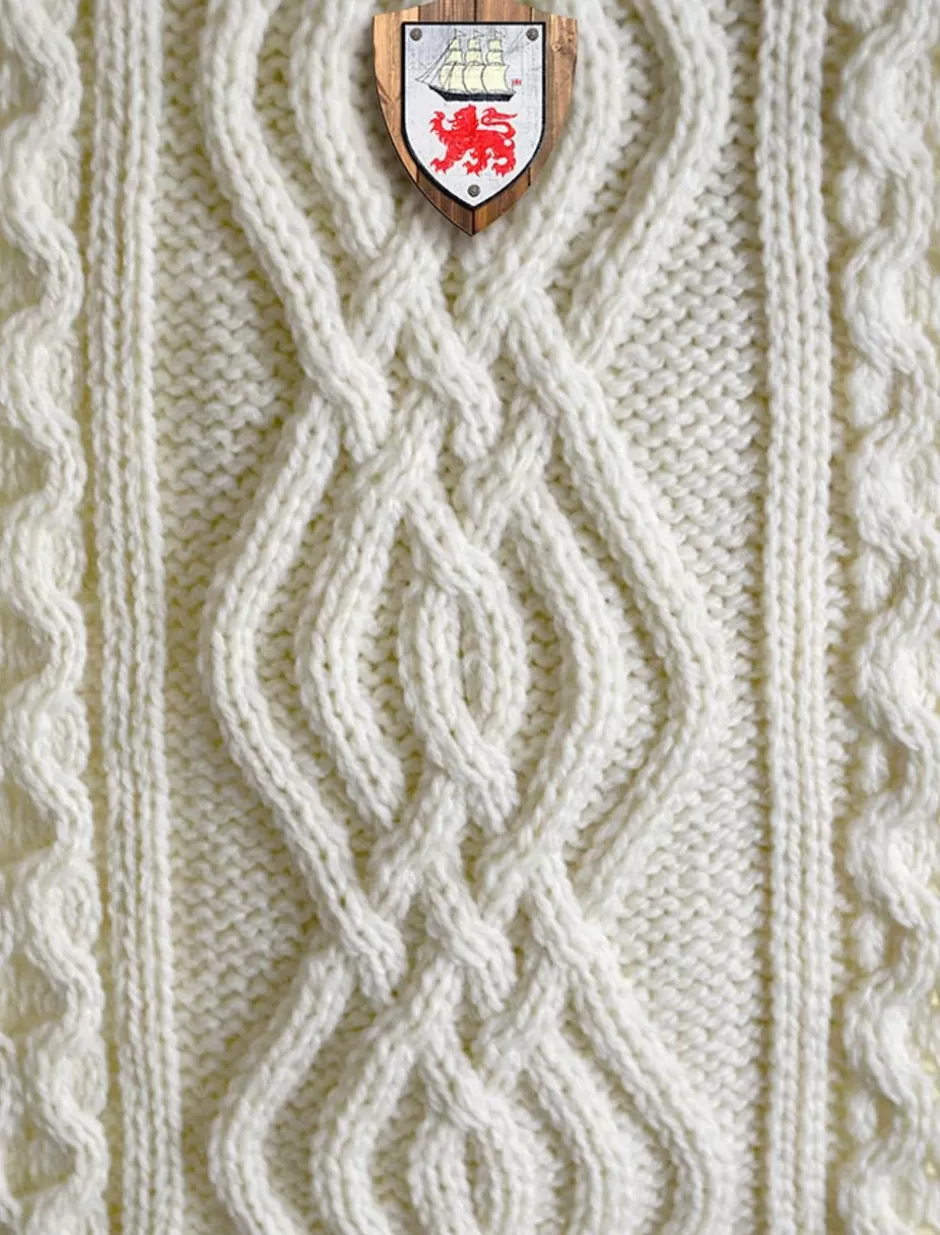 oleary_clan_aran_throw_2.webp Clan Throws<Glenaran O'Leary Clan Aran Throw