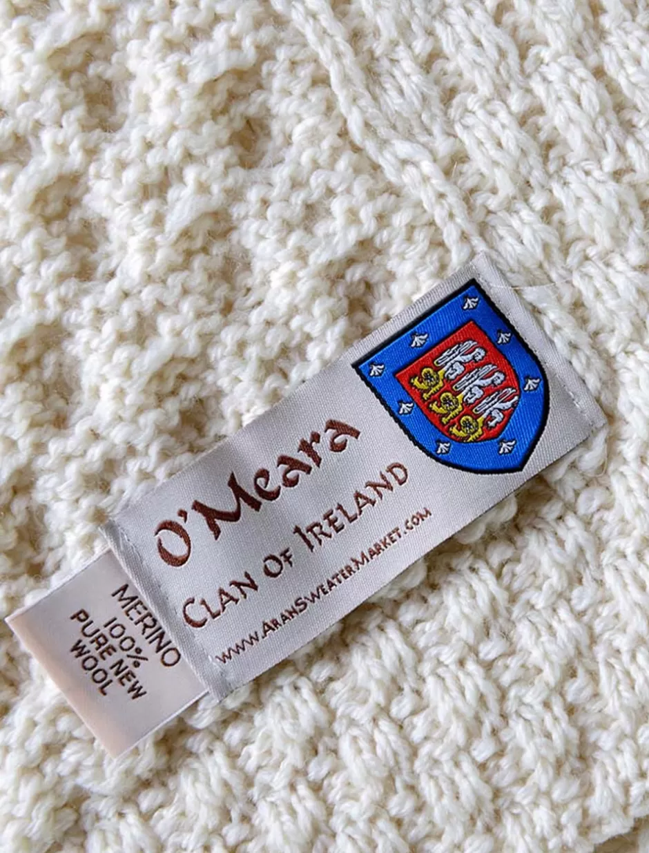 omeara_clan_aran_throw_2.webp Clan Throws<Glenaran O'Meara Clan Aran Throw