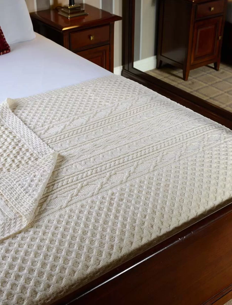 Clan Throws<Glenaran O'Riordan Clan Aran Throw