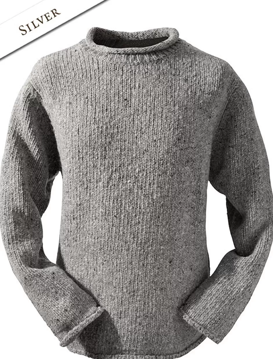 roll_neck_sweater__fisherman_sweater_23.webp Sweaters<Glenaran Roll Neck Sweater - Fisherman Sweater