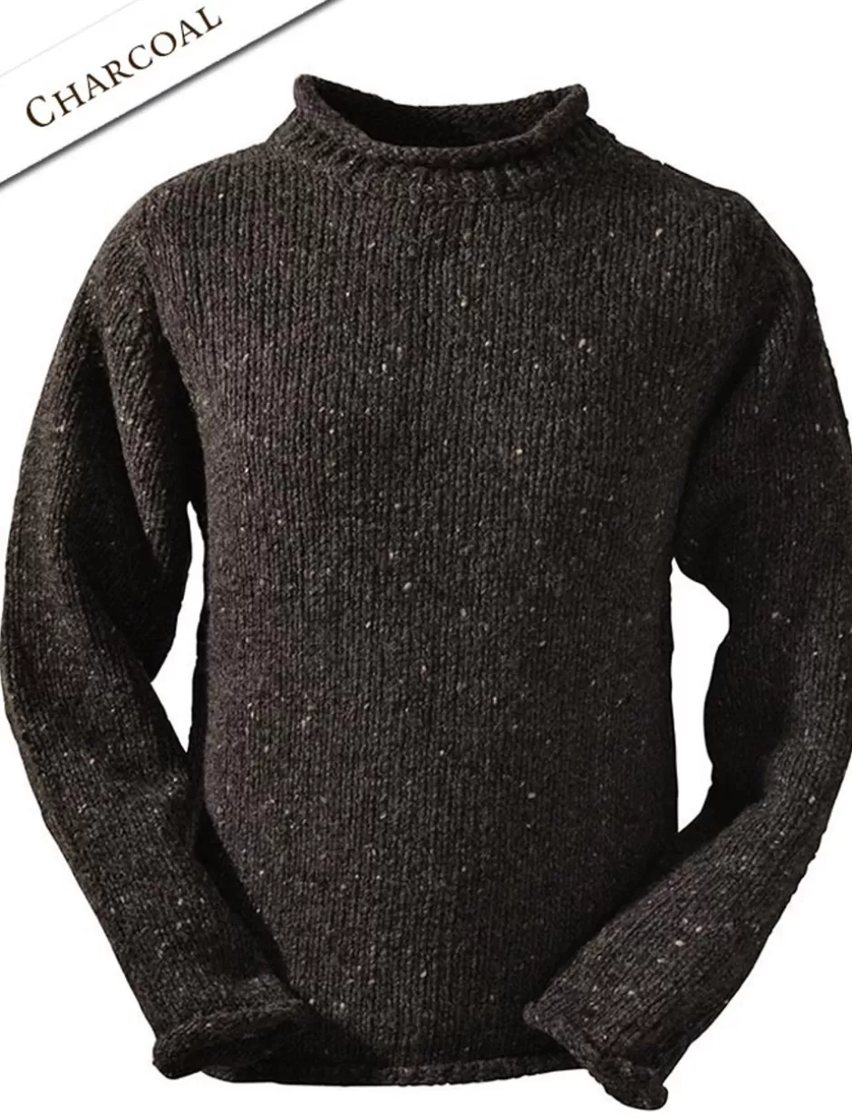 roll_neck_sweater__fisherman_sweater_32.webp Sweaters<Glenaran Roll Neck Sweater - Fisherman Sweater