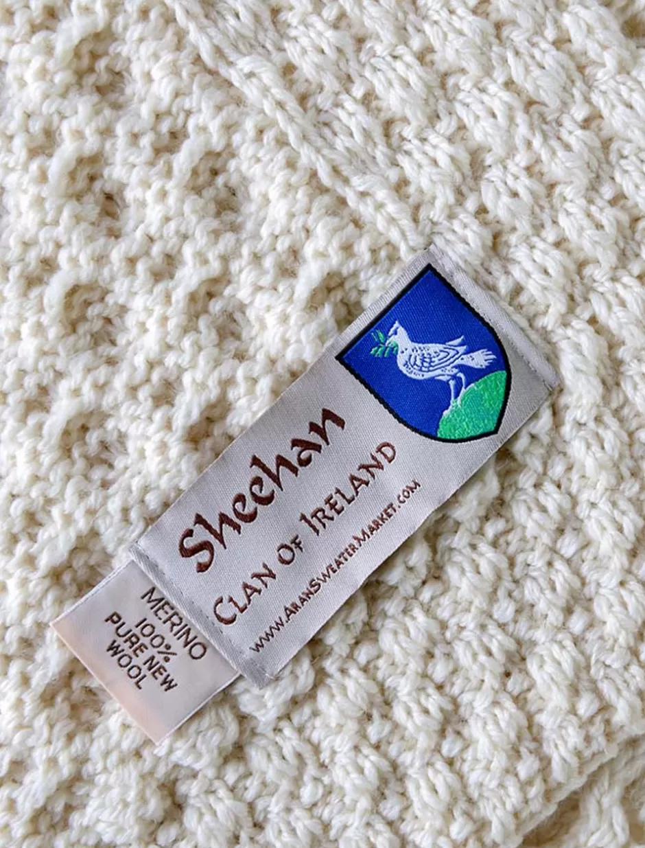 sheehan_clan_aran_throw_2.webp Clan Throws<Glenaran Sheehan Clan Aran Throw