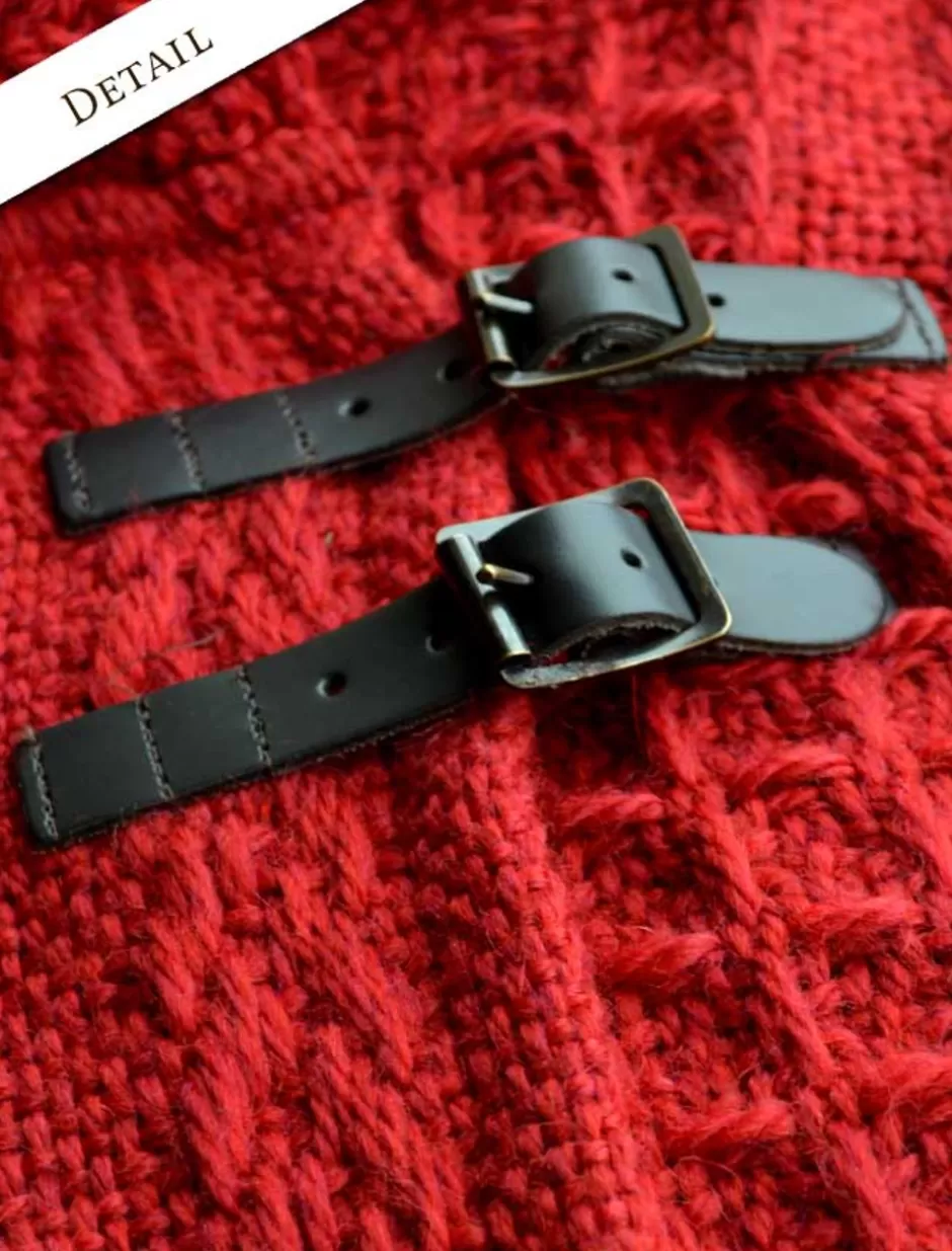 super_soft_cable_aran_shawl_4.webp Ponchos, Capes & Shawls<Glenaran Super Soft Cable Aran Shawl