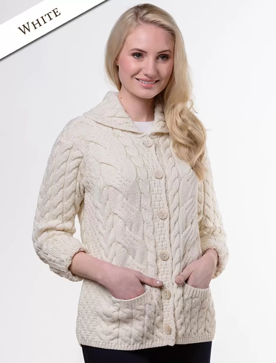 super_soft_luxury_buttonup_cardigan_3.webp Cardigans, Jackets & Coatigans<Glenaran Super Soft Luxury Button-Up Cardigan