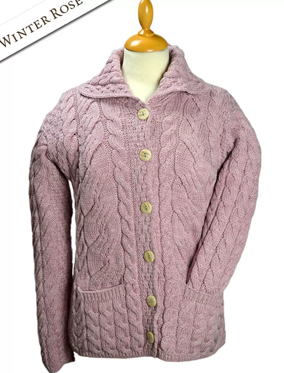 super_soft_luxury_buttonup_cardigan_7.webp Cardigans, Jackets & Coatigans<Glenaran Super Soft Luxury Button-Up Cardigan