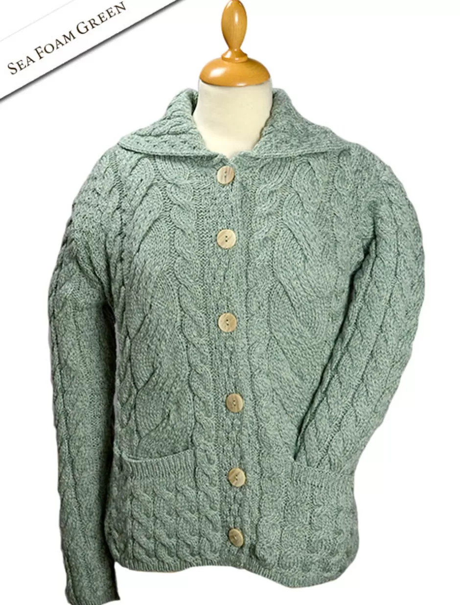 super_soft_luxury_buttonup_cardigan_9.webp Cardigans, Jackets & Coatigans<Glenaran Super Soft Luxury Button-Up Cardigan