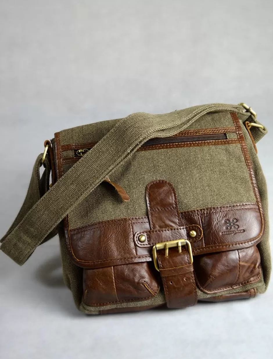 Bags And Satchels | Bags And Satchels<Glenaran Traditional Tweed & Leather Single Buckle Bag