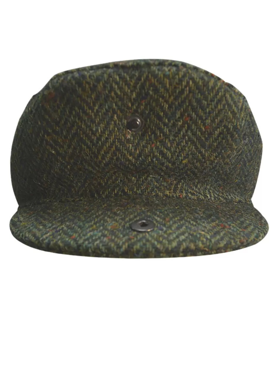 Irish Flat Caps<Glenaran Tweed Flat Cap - Green