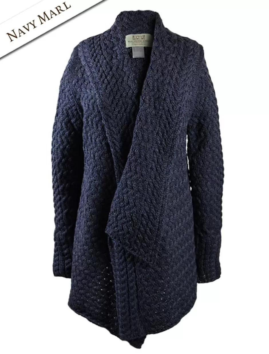 waterfall_cable_cardigan_12.webp Cardigans, Jackets & Coatigans<Glenaran Waterfall Cable Cardigan