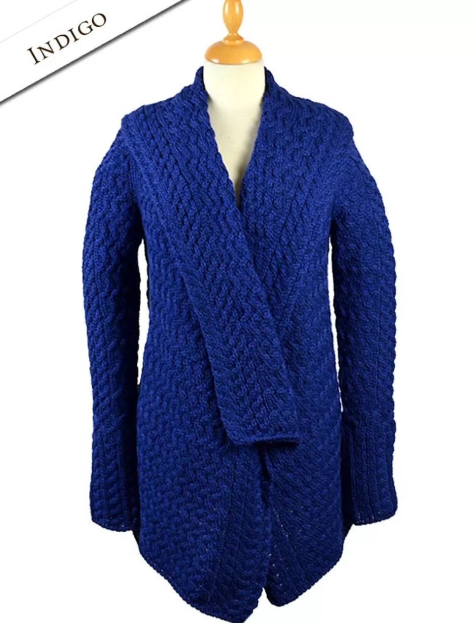 waterfall_cable_cardigan_15.webp Cardigans, Jackets & Coatigans<Glenaran Waterfall Cable Cardigan